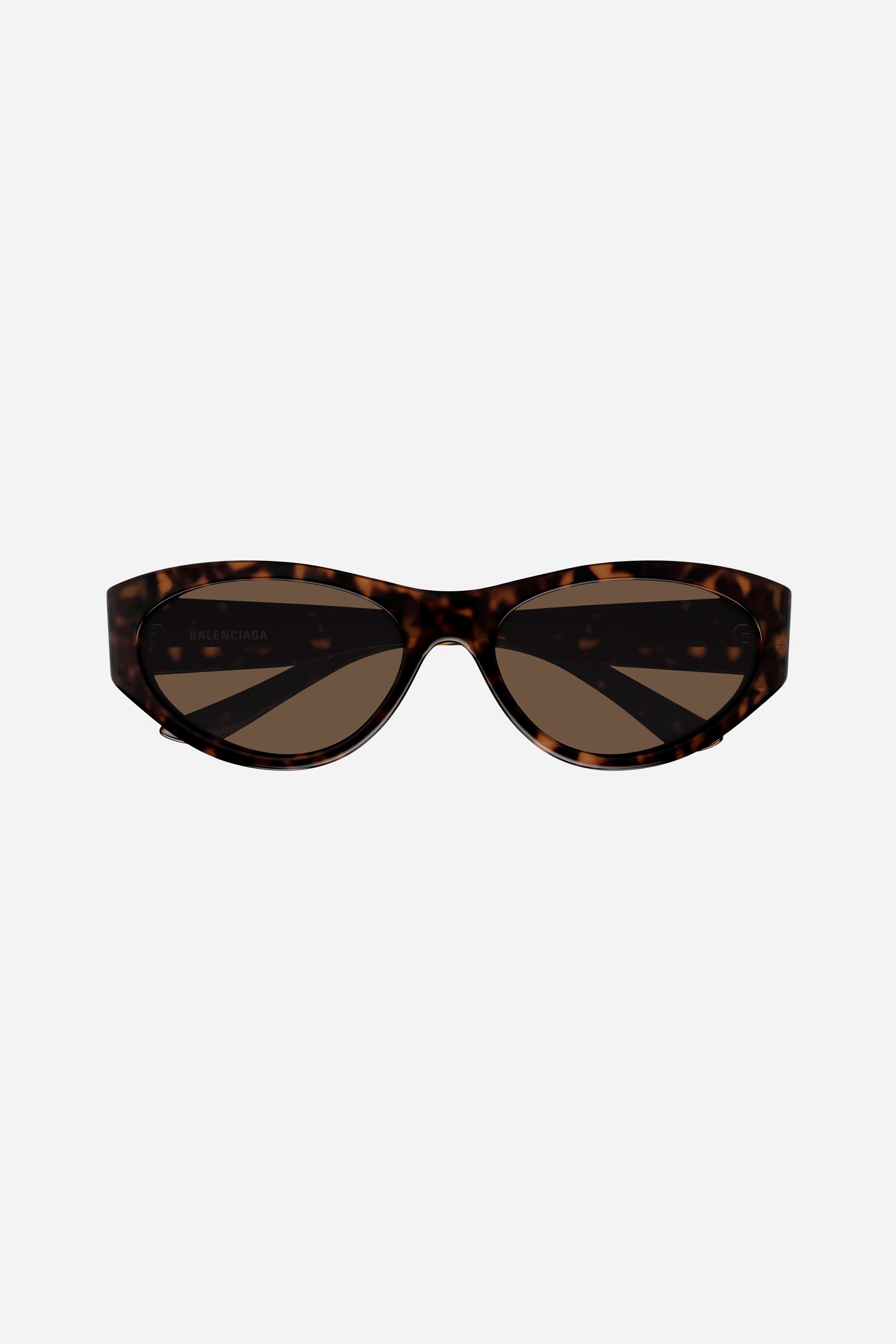 Havana brown cat-eye Balenciaga sunglasses with brown lense