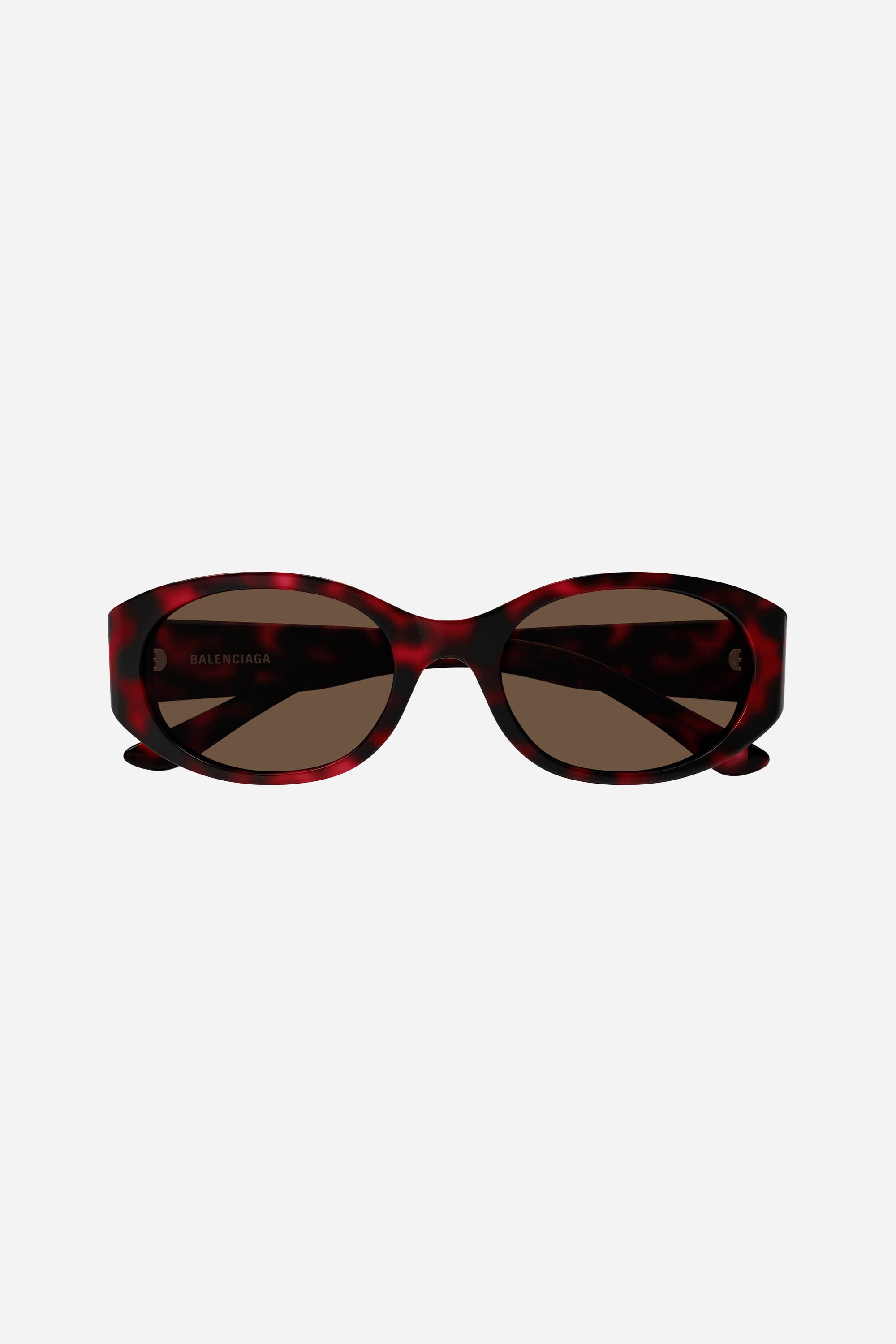 Havana oval Balenciaga sunglasses with brown lense