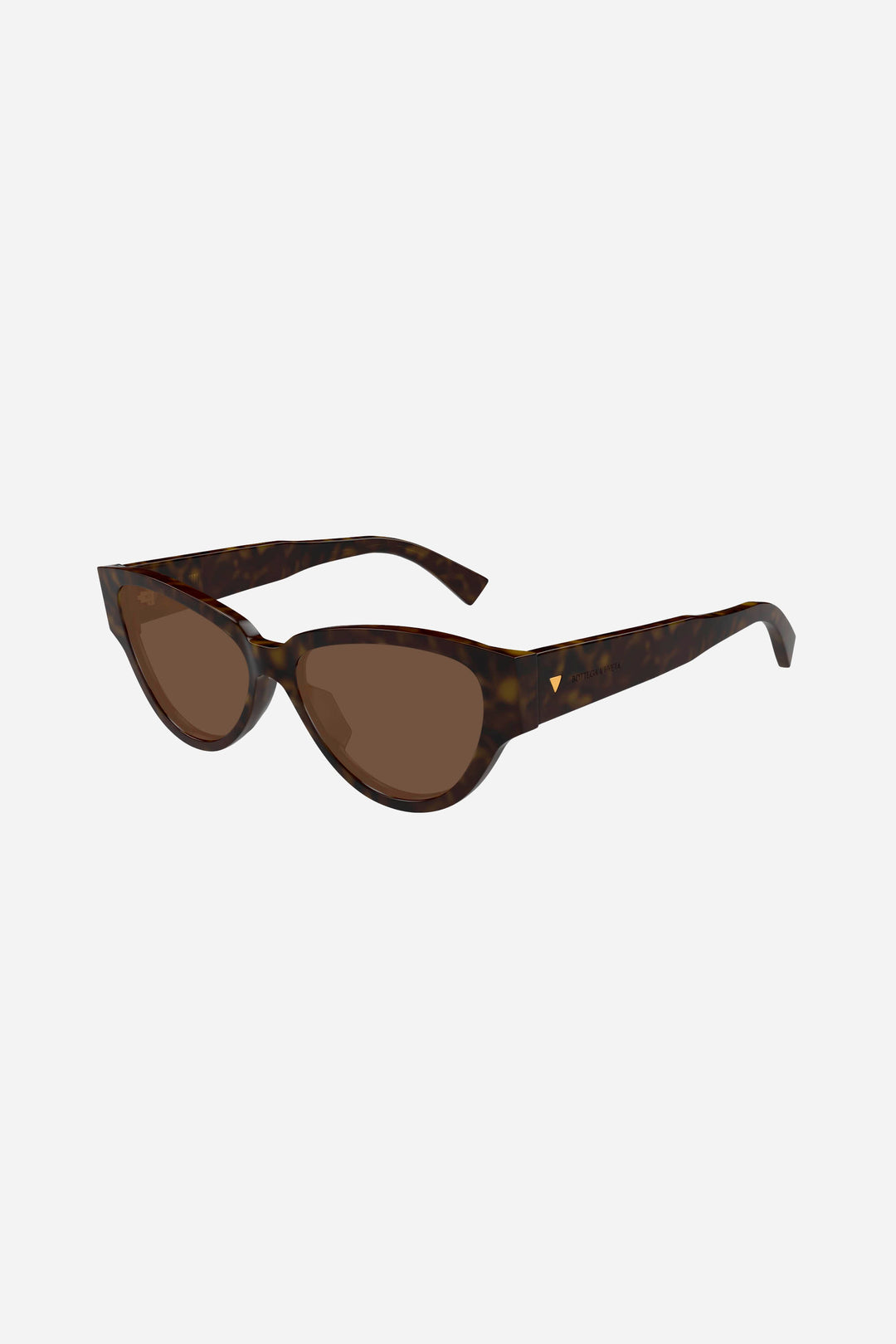 Gafas de sol estilo ojo de gato Havana con lentes marrones
