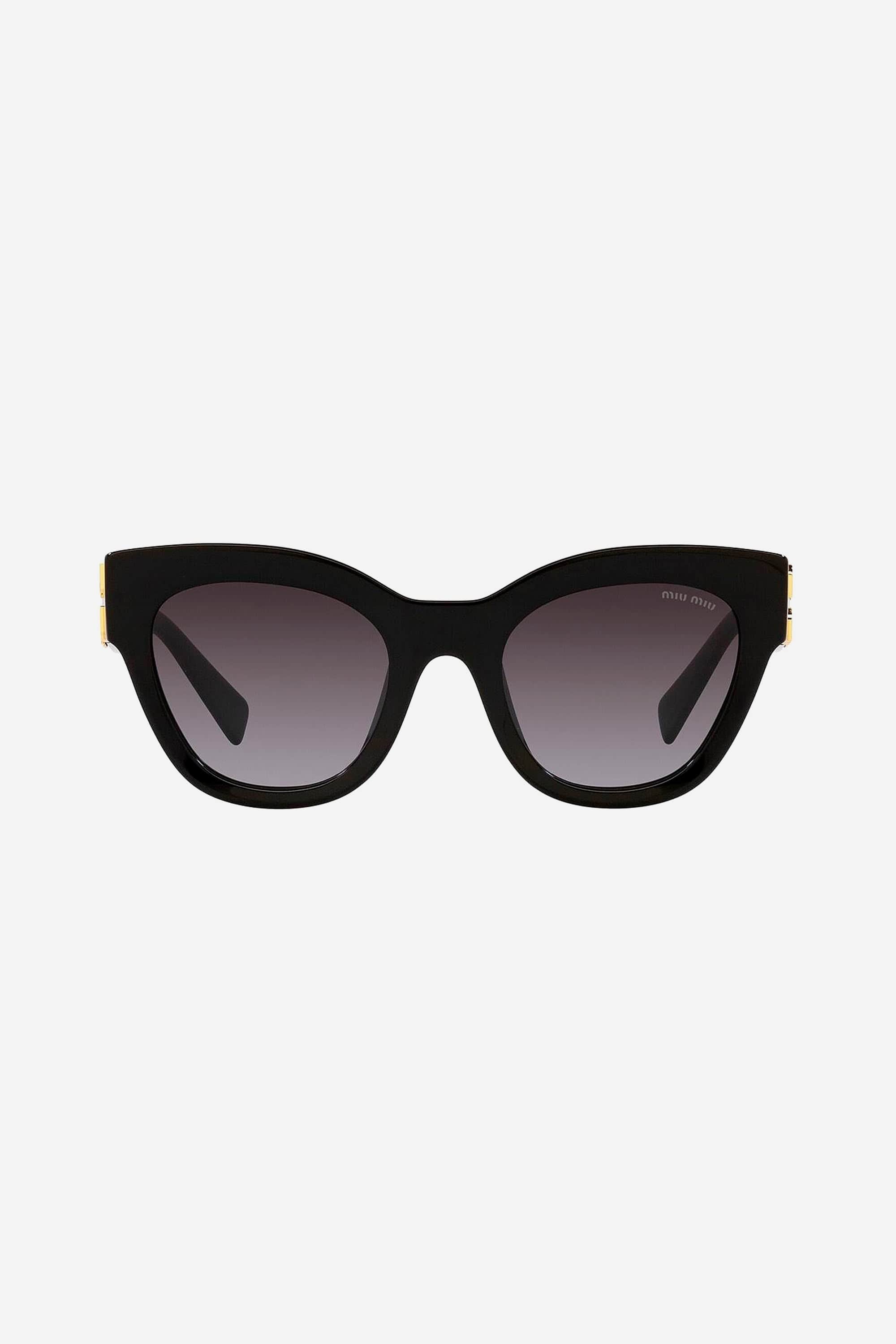 Miu Miu cat-eye black sunglasses - Eyewear Club
