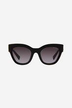 Load image into Gallery viewer, Miu Miu cat-eye black sunglasses
