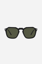 Load image into Gallery viewer, Persol round hexagonal black sunglasses
