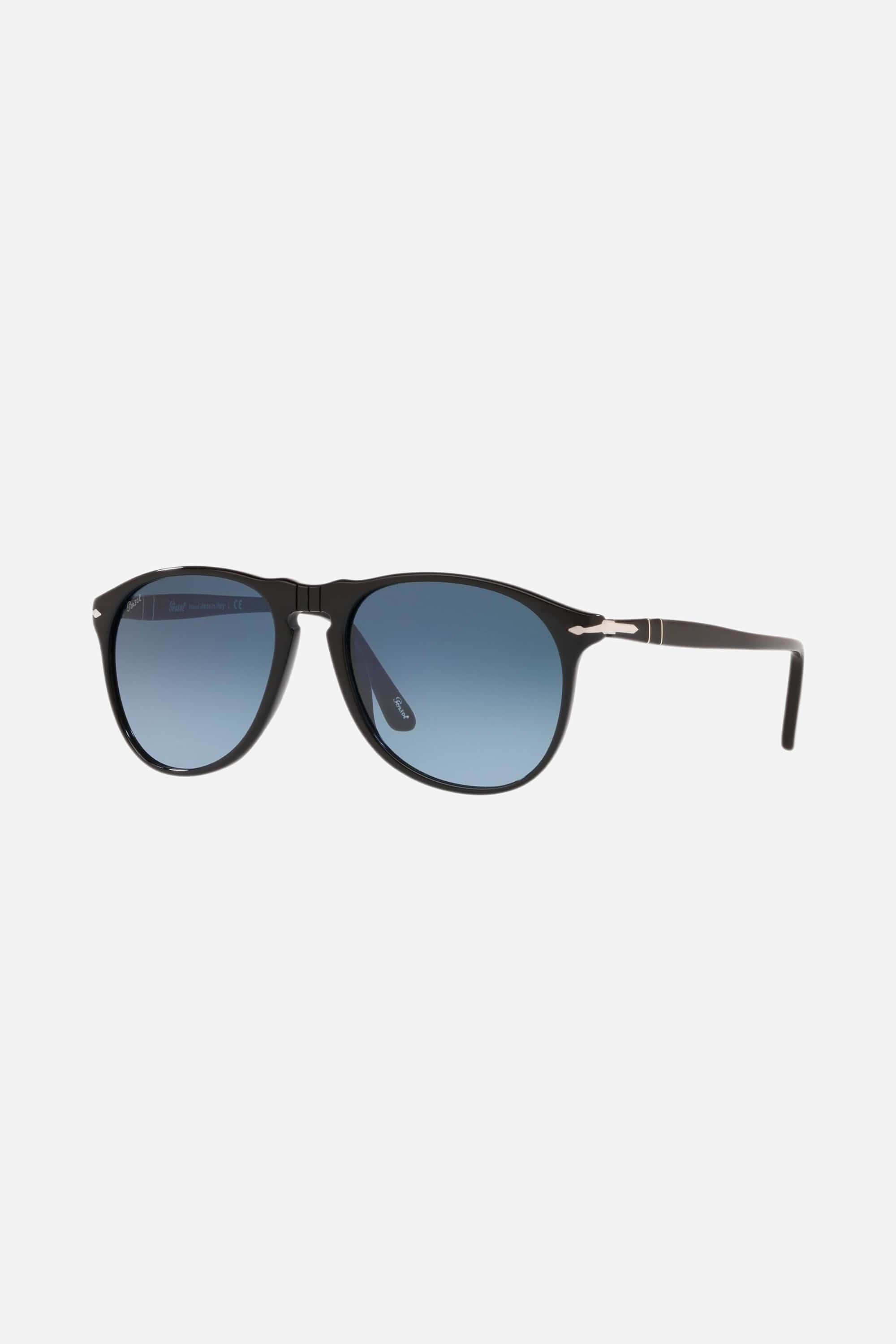 Persol pilot light black sunglasses - Eyewear Club