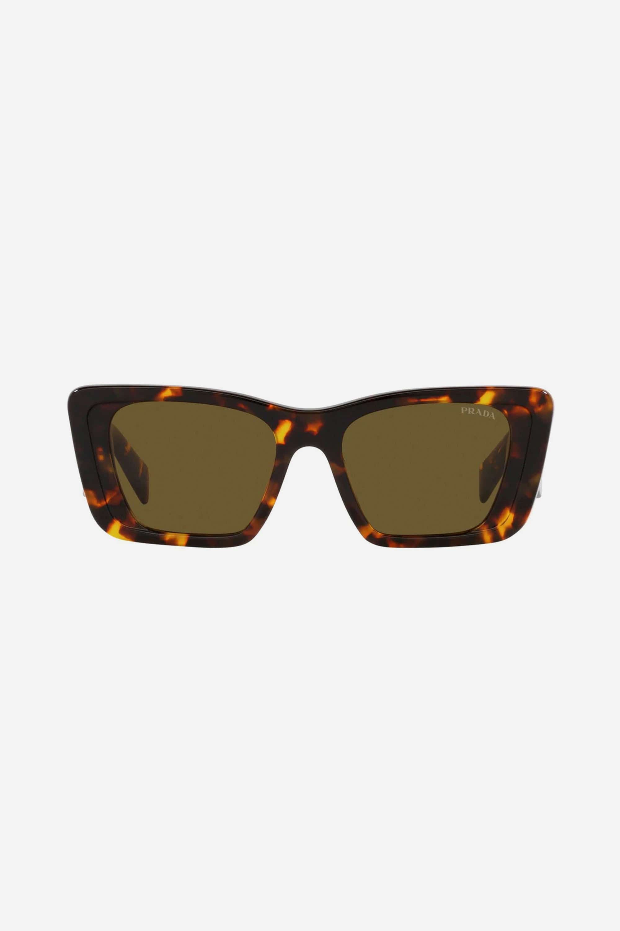 Prada cat-eye havana sunglasses lo - Eyewear Club
