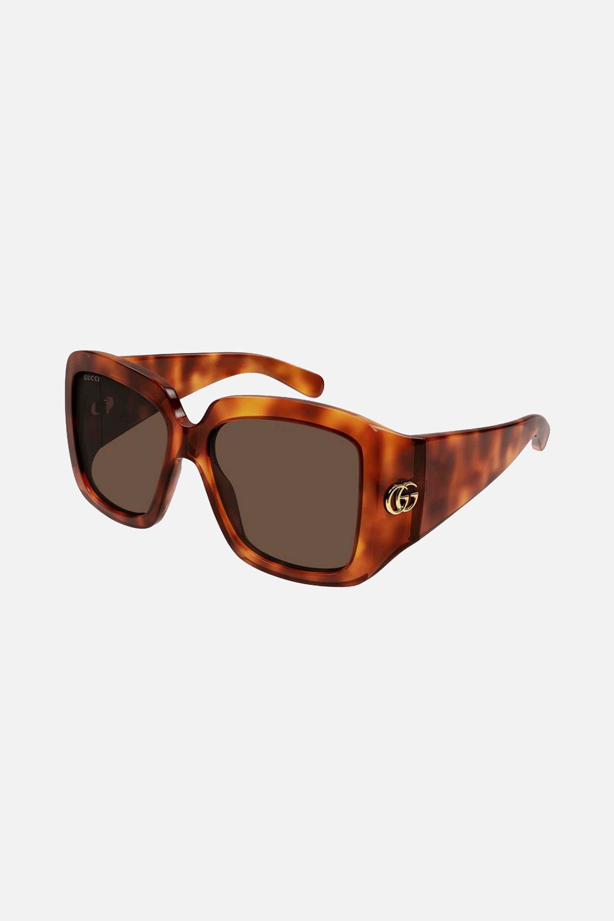 Gucci wrap around havana sunglasses - Eyewear Club