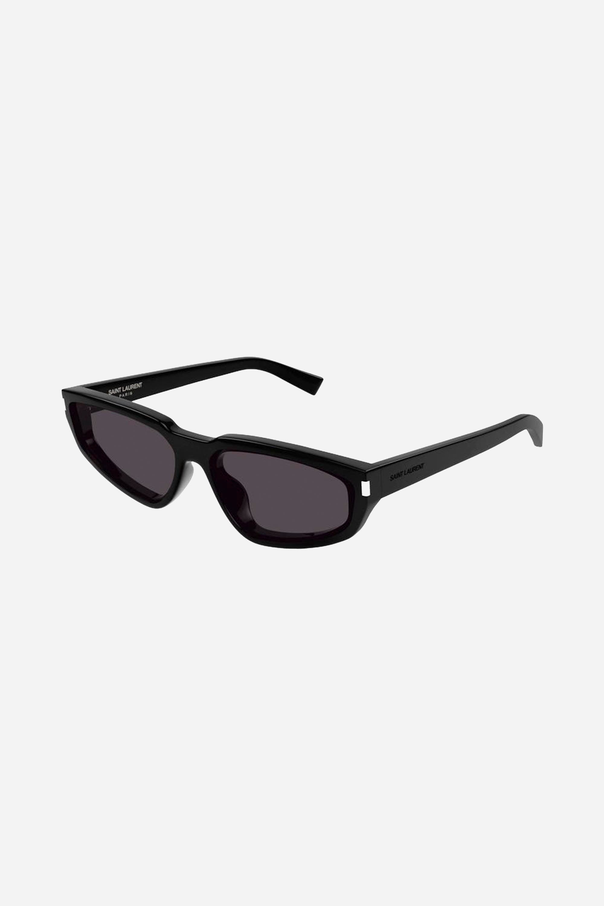 Saint Laurent SL 634 NOVA oval black sunglasses - Eyewear Club