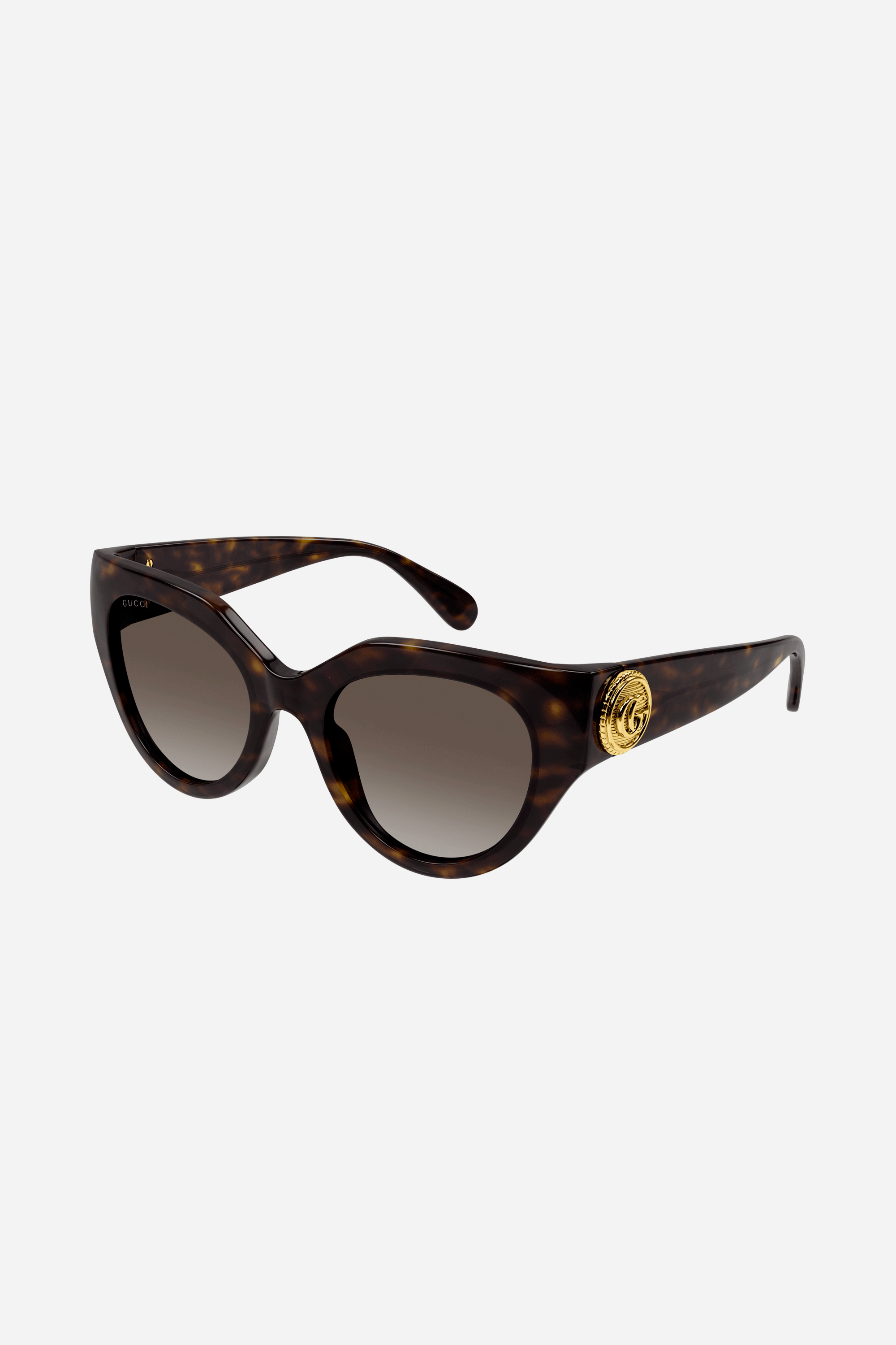 Gucci cat eye dark havana sunglasses - Eyewear Club