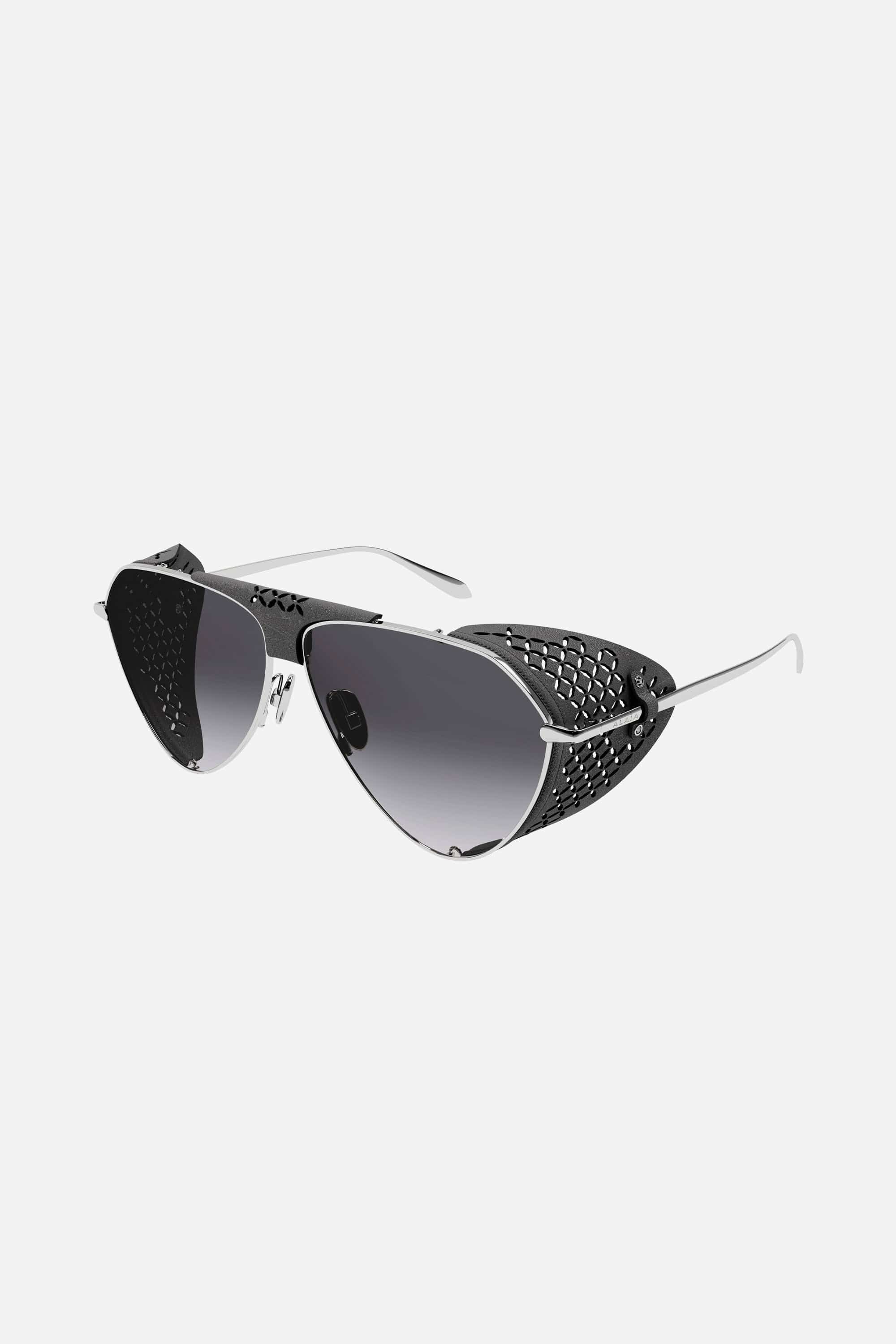 Alaia pilot metal sunglasses - Eyewear Club