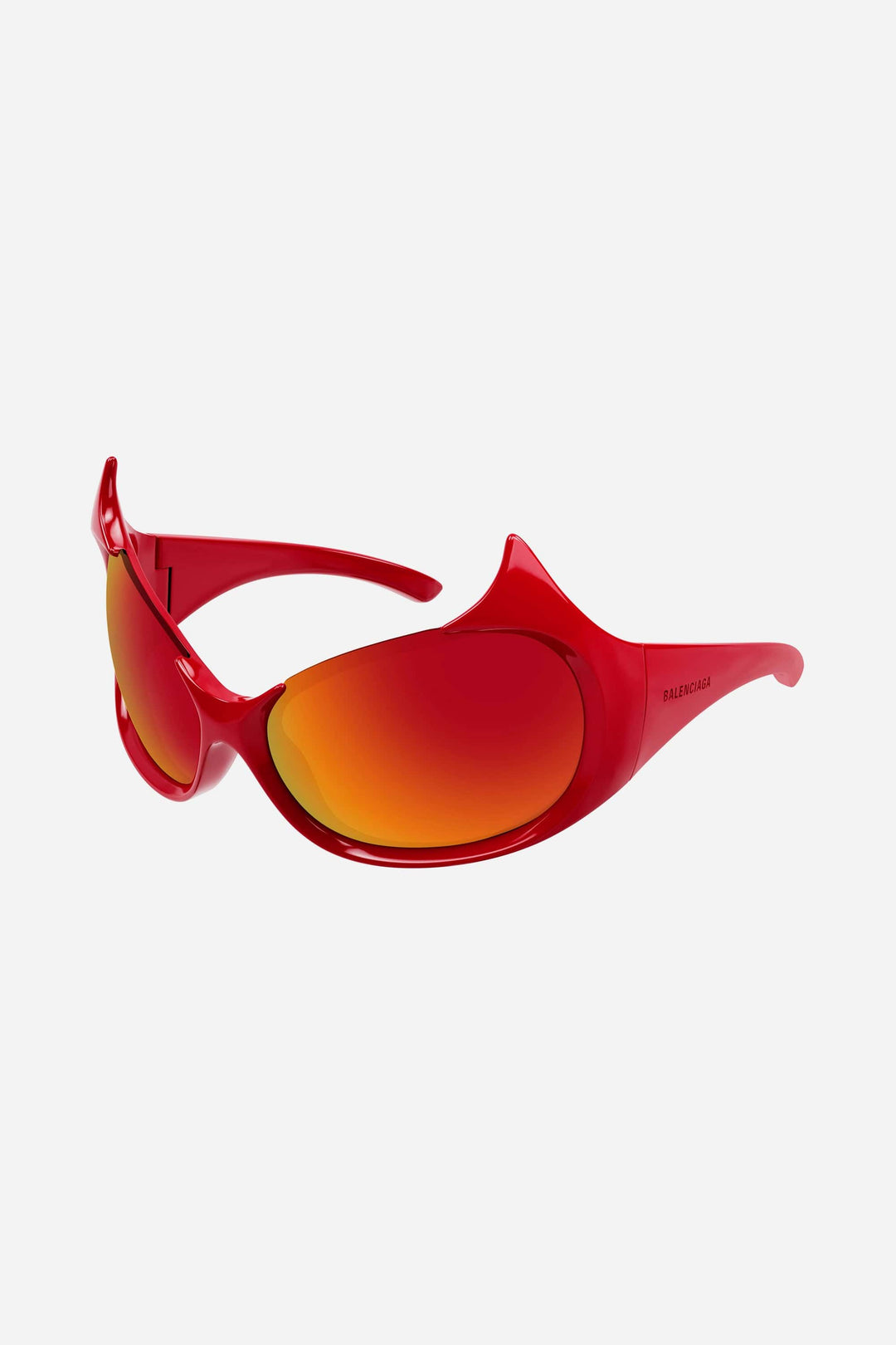 Balenciaga GOTHAM cat sunglasses in red - Eyewear Club