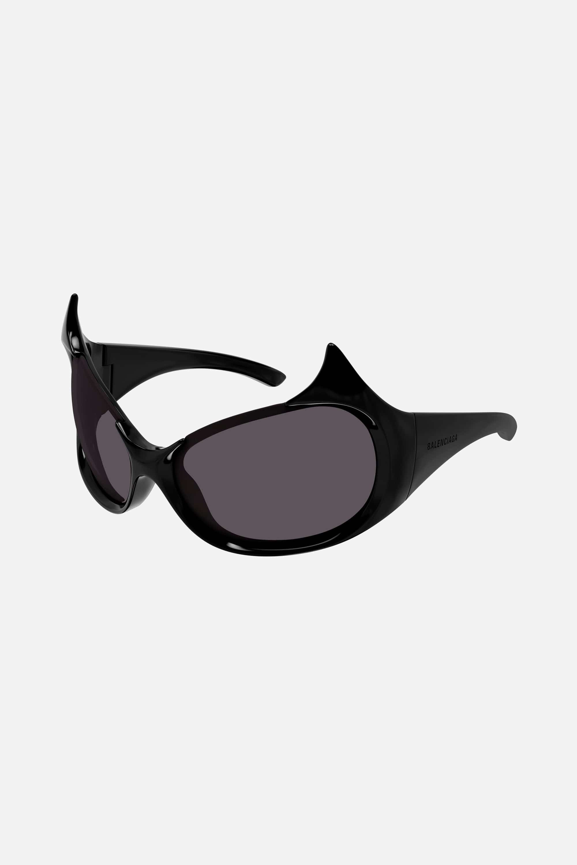 Balenciaga GOTHAM cat sunglasses in black - Eyewear Club
