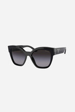 Load image into Gallery viewer, Prada black cat eye with brand logo sunglasses
