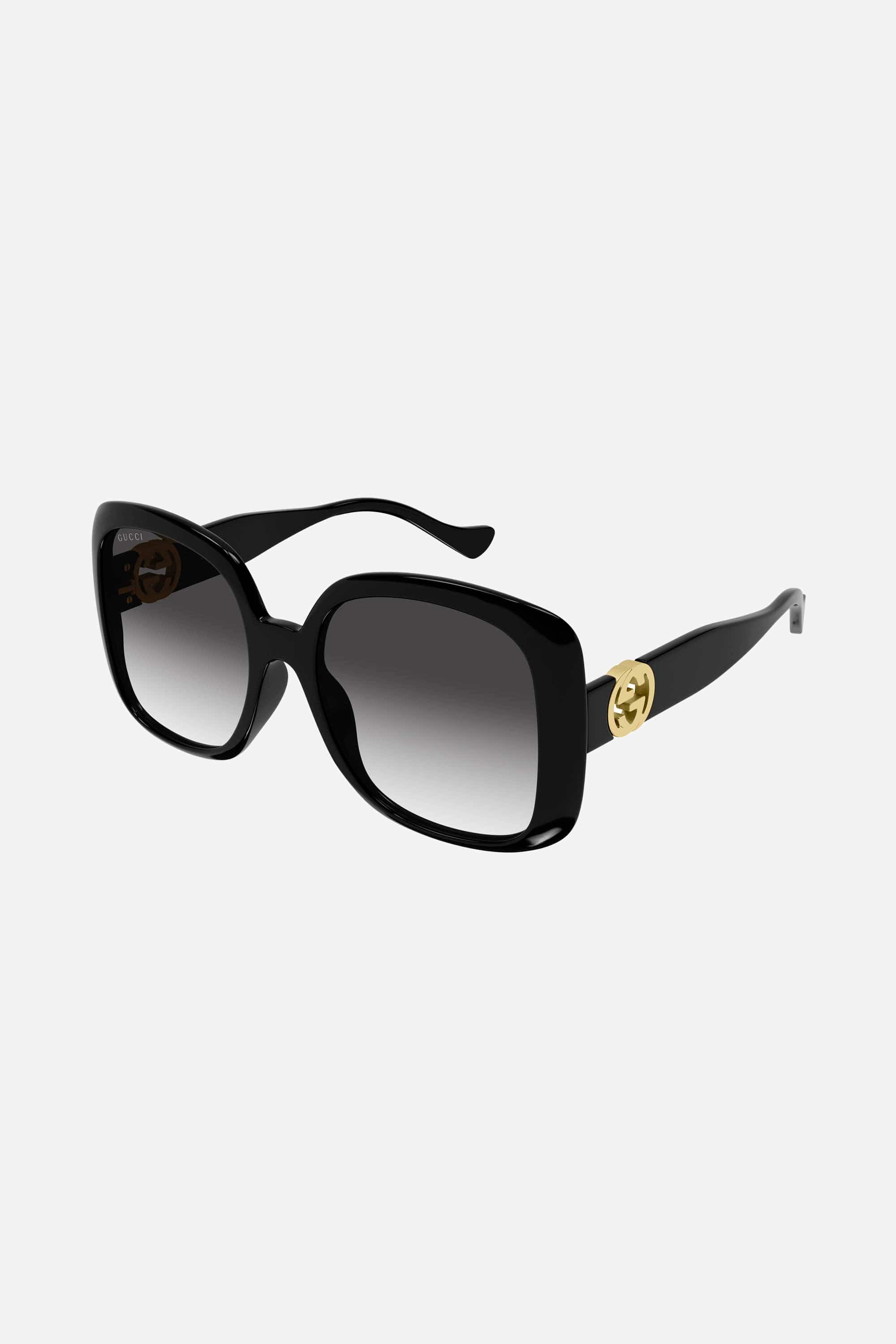 Gucci butterfly black sunglasses - Eyewear Club