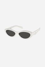 Load image into Gallery viewer, Prada PR26ZS white oval sunglasses
