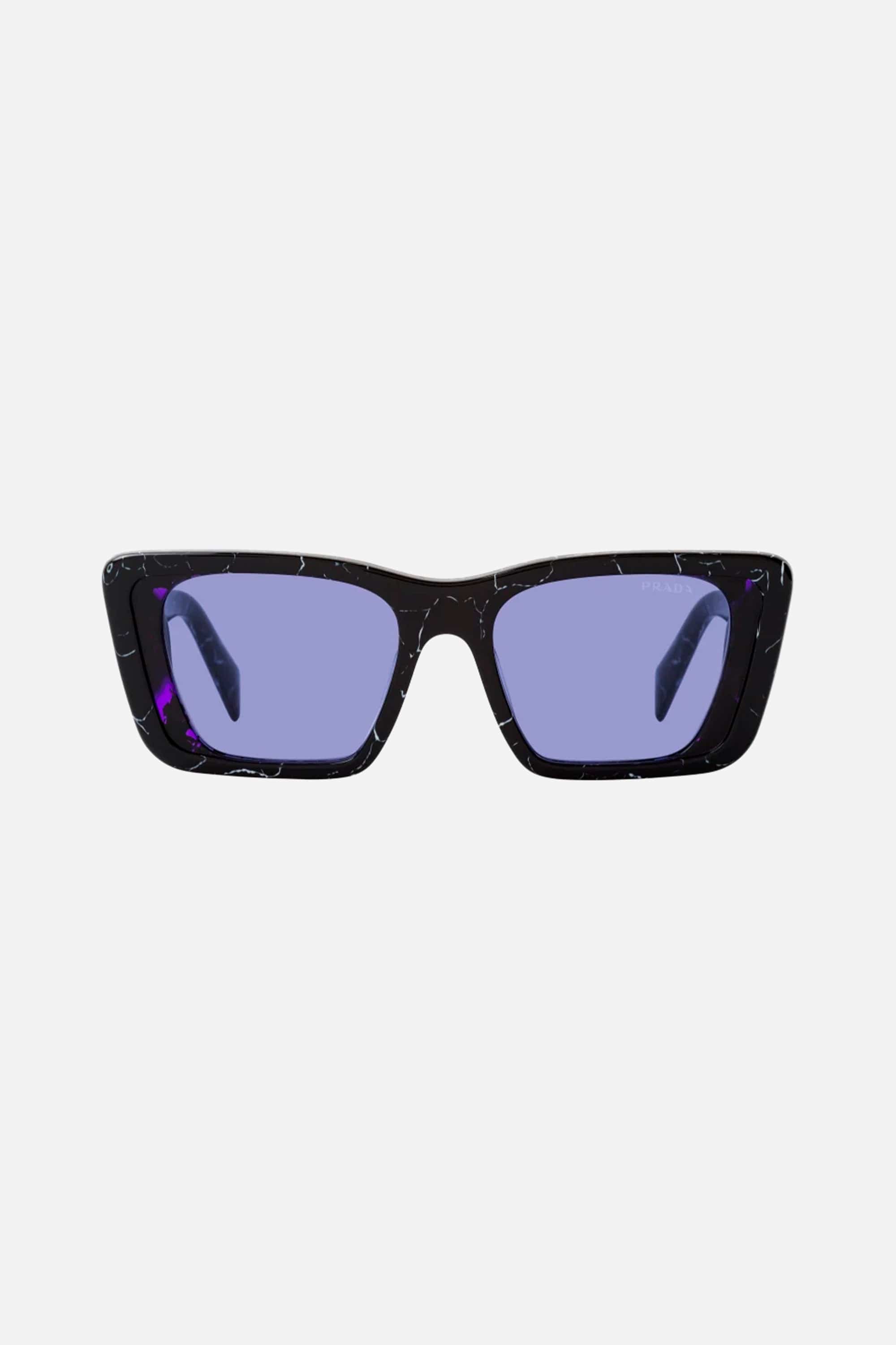 Prada PR 08YS cat-eye marble black sunglasses - Eyewear Club