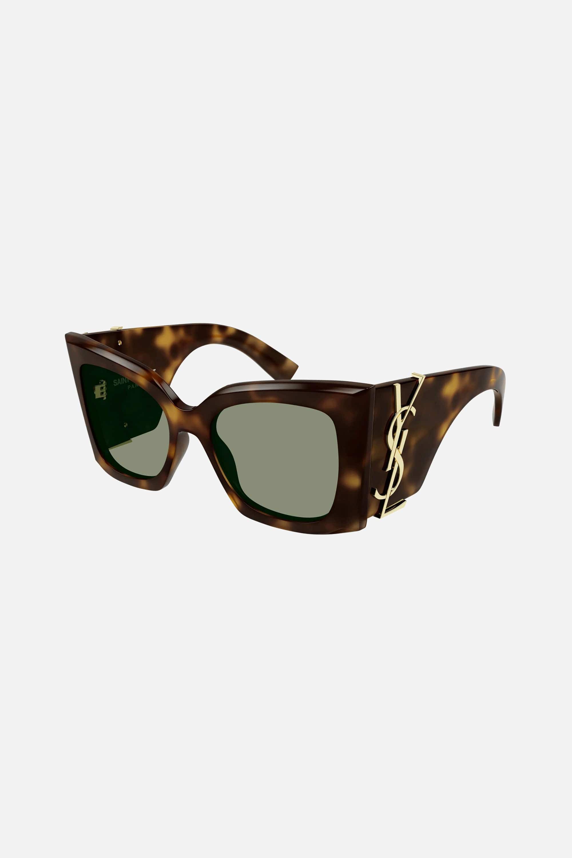 Saint Laurent Blaze SL M119 cat-eye havana sunglasses - Eyewear Club