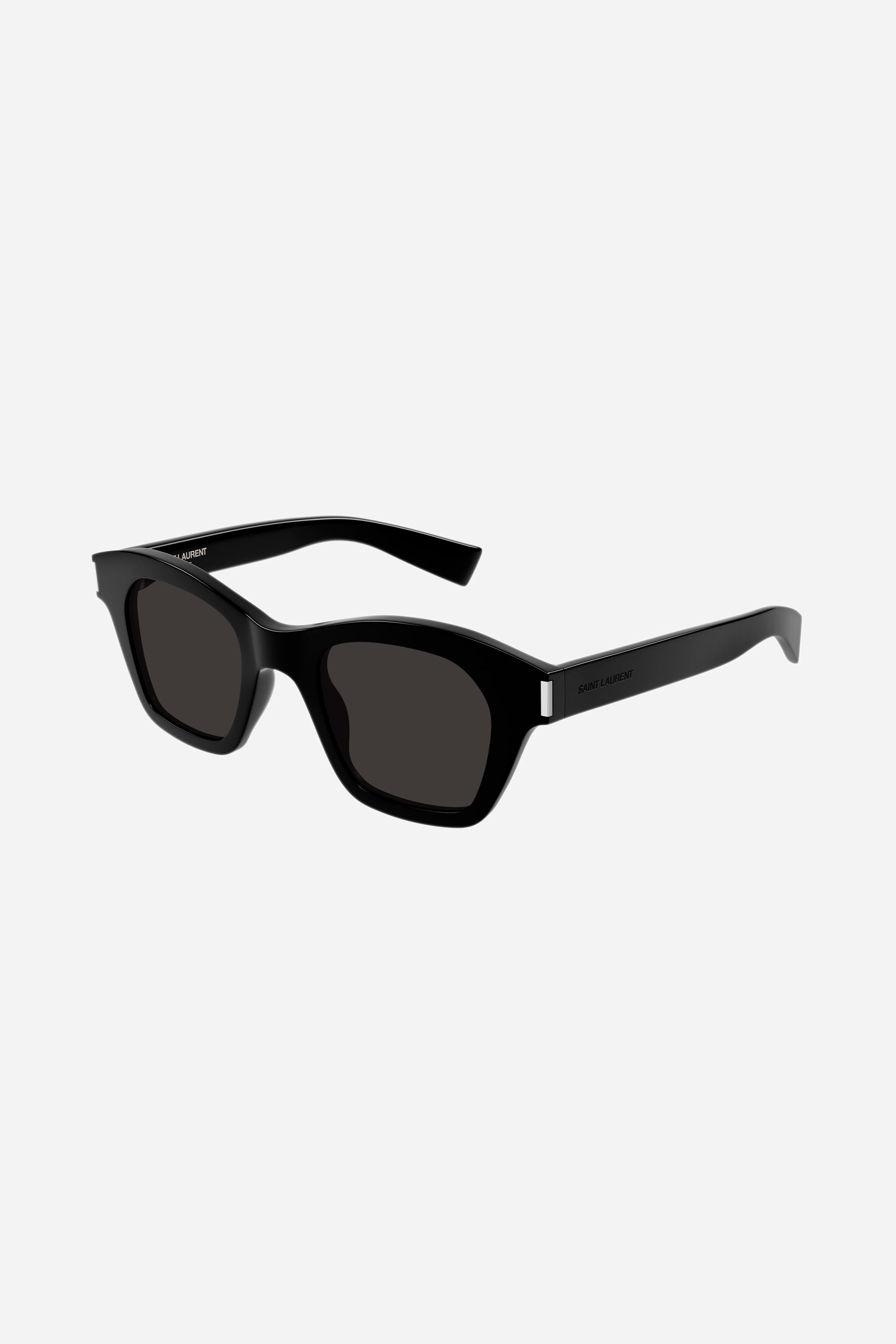 Saint Laurent bold cat-eye black sunglasses - Eyewear Club