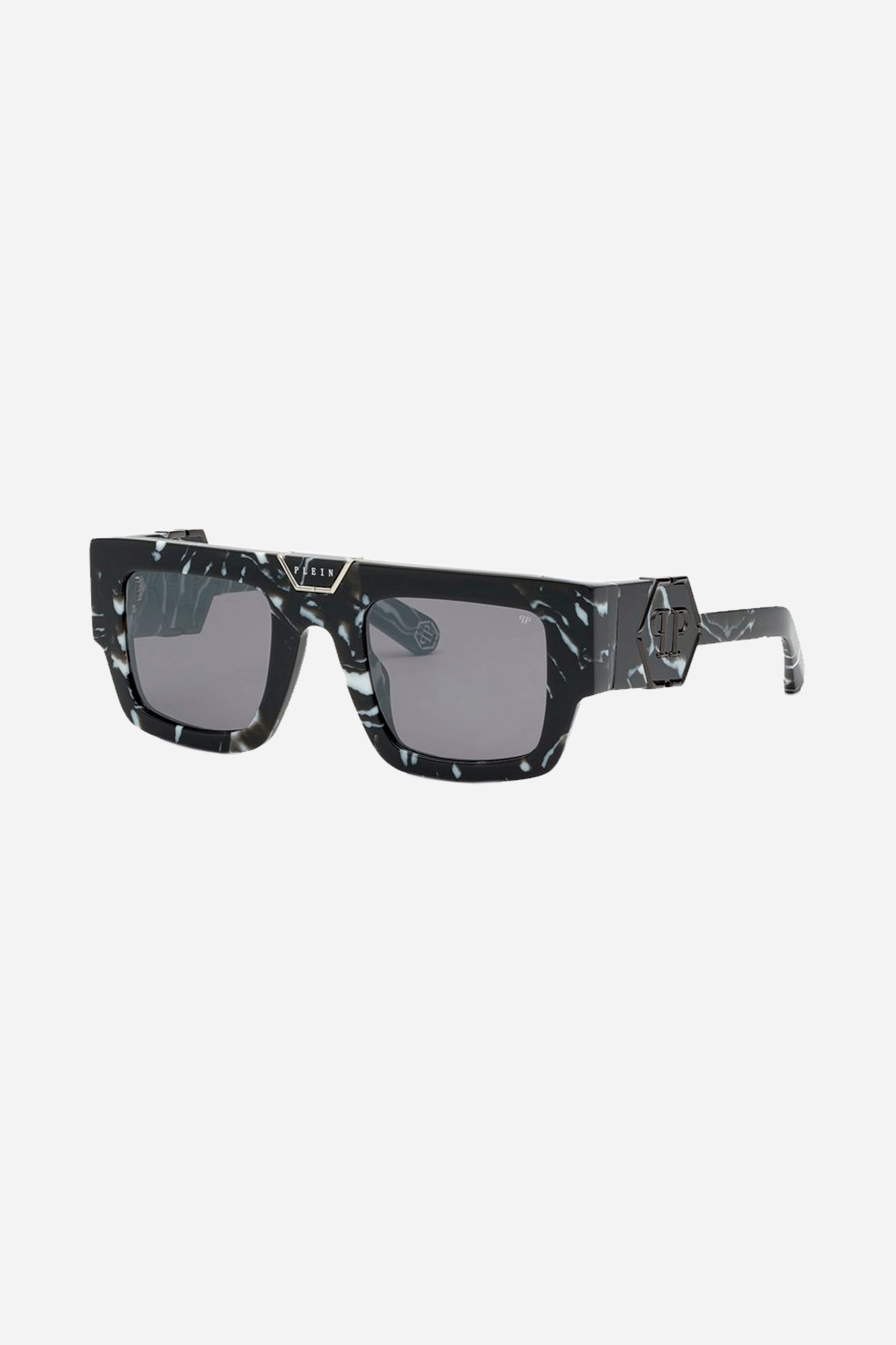 Philipp Plein squared marble sunglasses - Eyewear Club