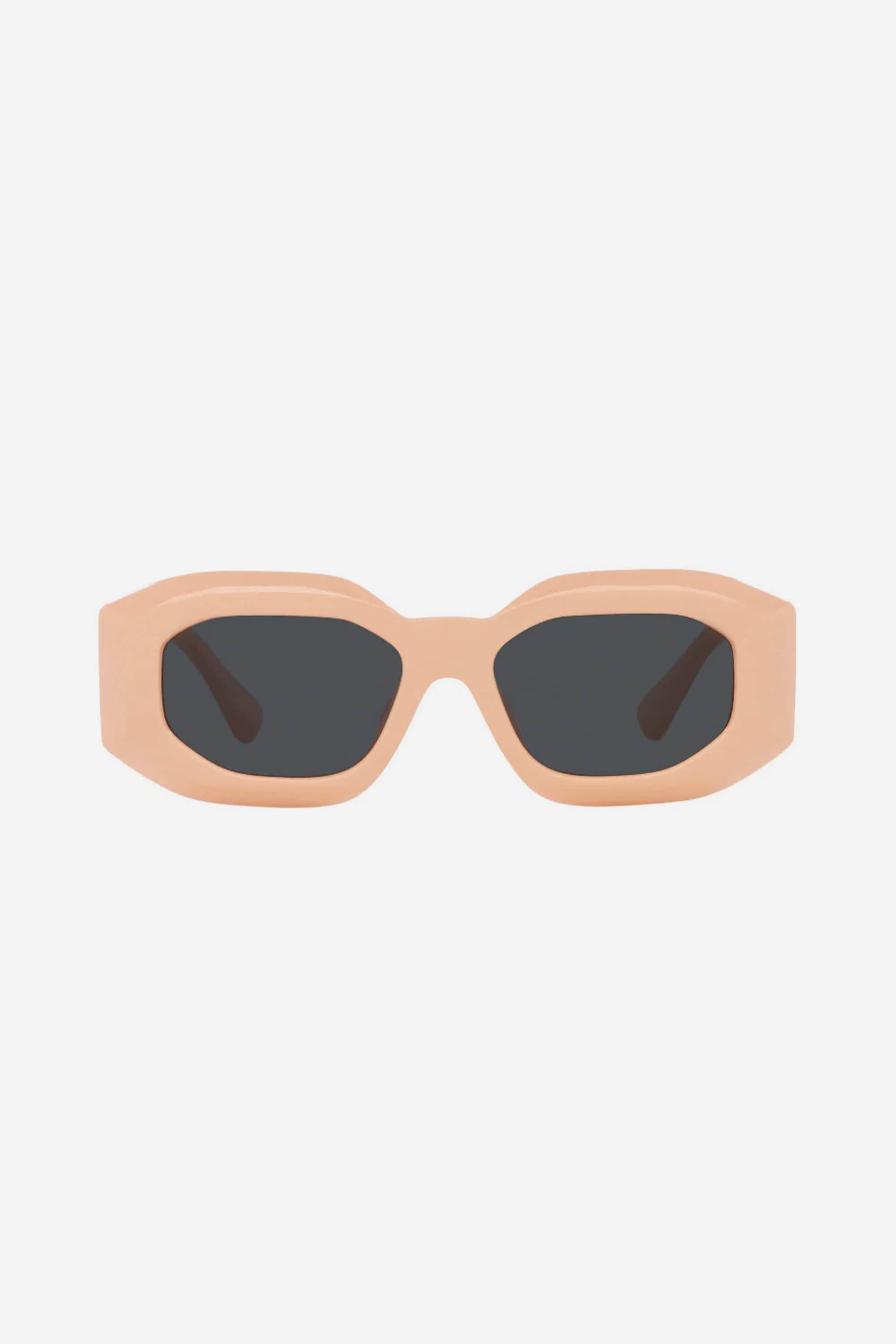 Versace light pink sunglasses with iconic jellyfish - Eyewear Club
