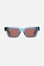 Load image into Gallery viewer, Gigi Studios squared blue sunglasses
