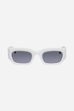 Load image into Gallery viewer, EXCLUSIVE Gigi Studios micro white sunglasses
