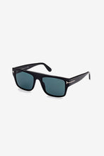 Load image into Gallery viewer, Tom Ford rectangular black sunglasses
