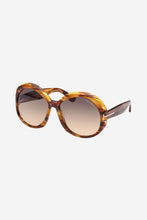 Load image into Gallery viewer, Tom Ford Roub femenine coloured havana sunglasses
