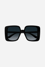 Load image into Gallery viewer, Gucci oversize square black sunglasses

