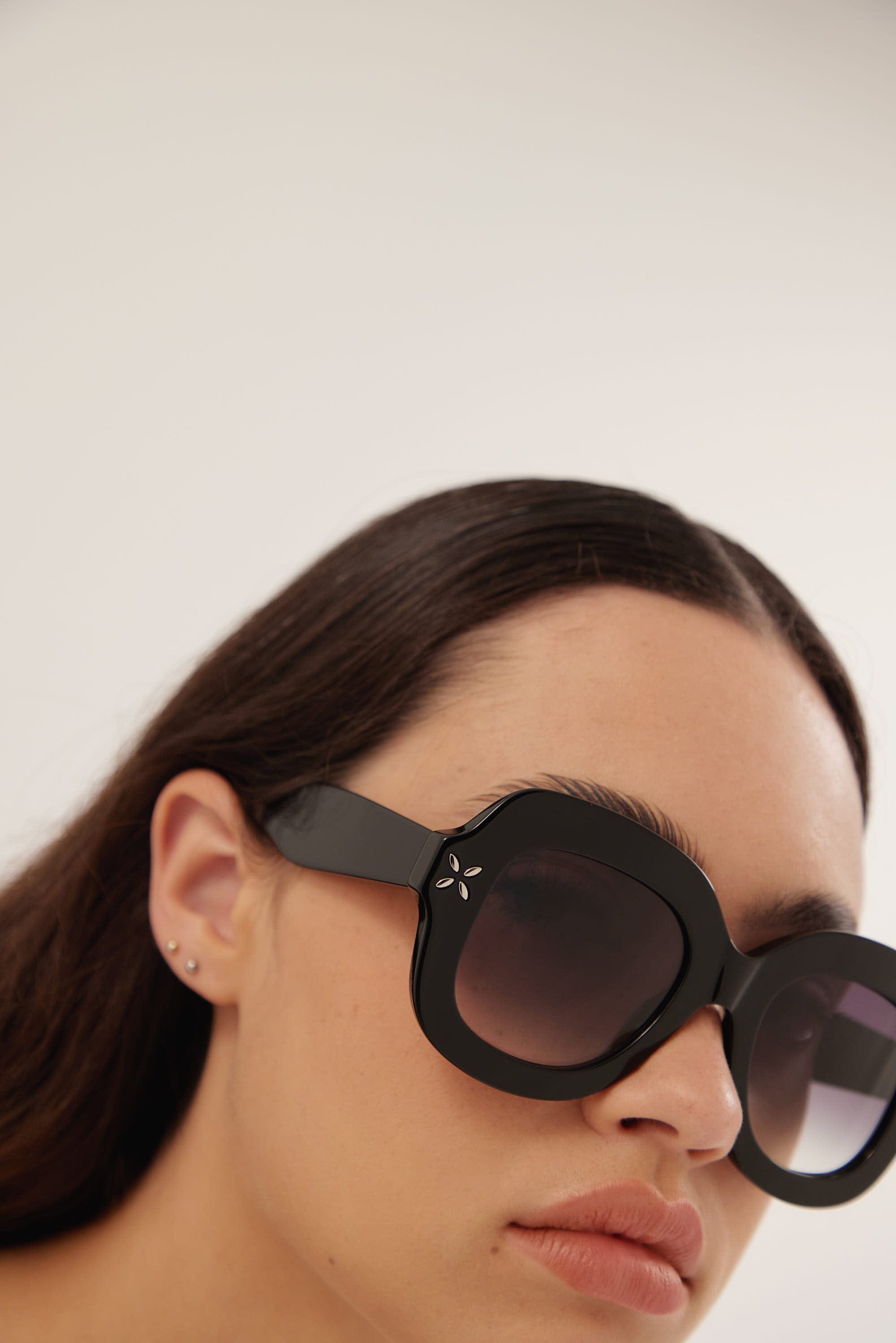 Alaia black oversize squared sunglasses - Eyewear Club