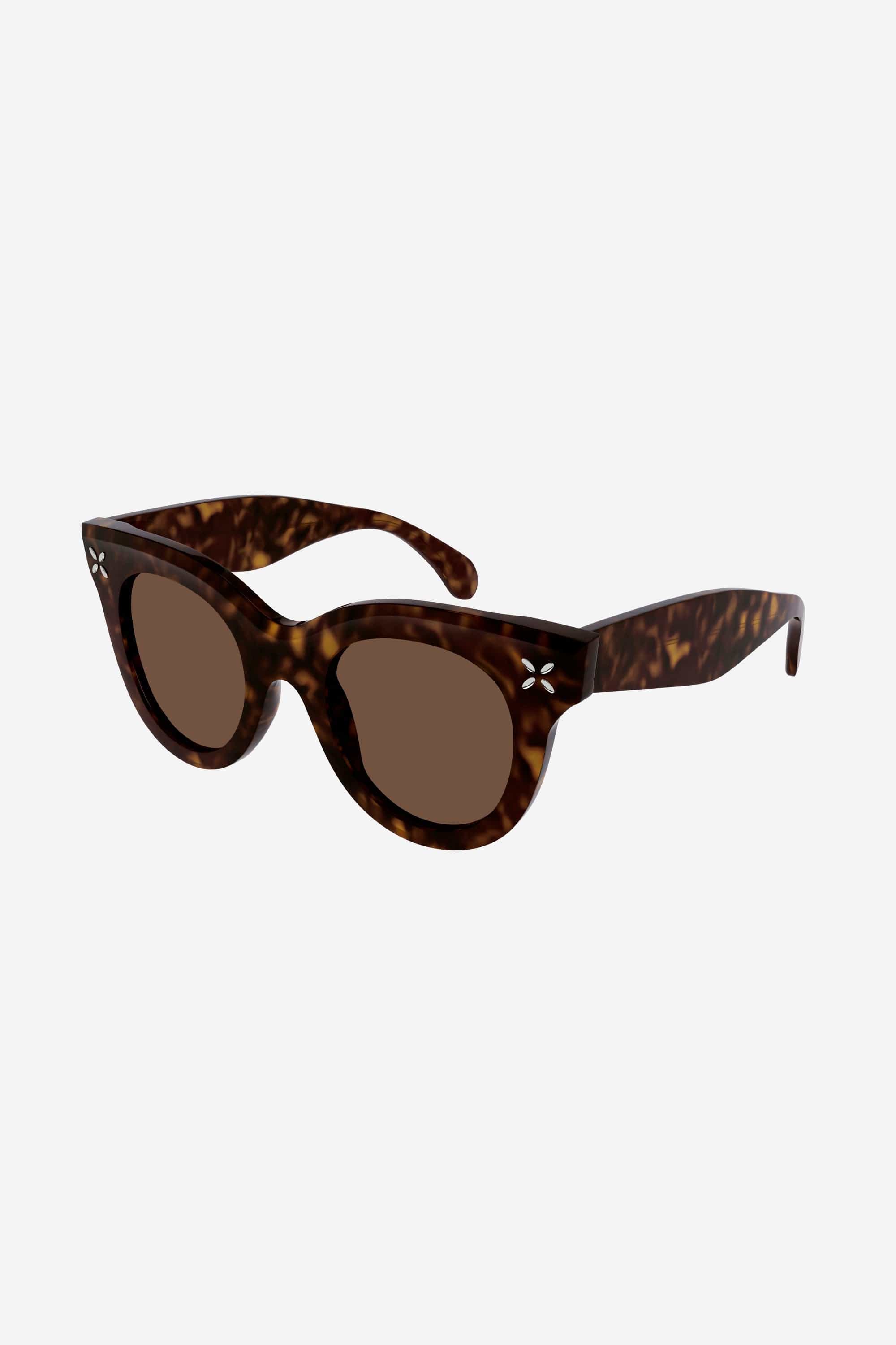 Alaia havana cat eye sunglasses - Eyewear Club
