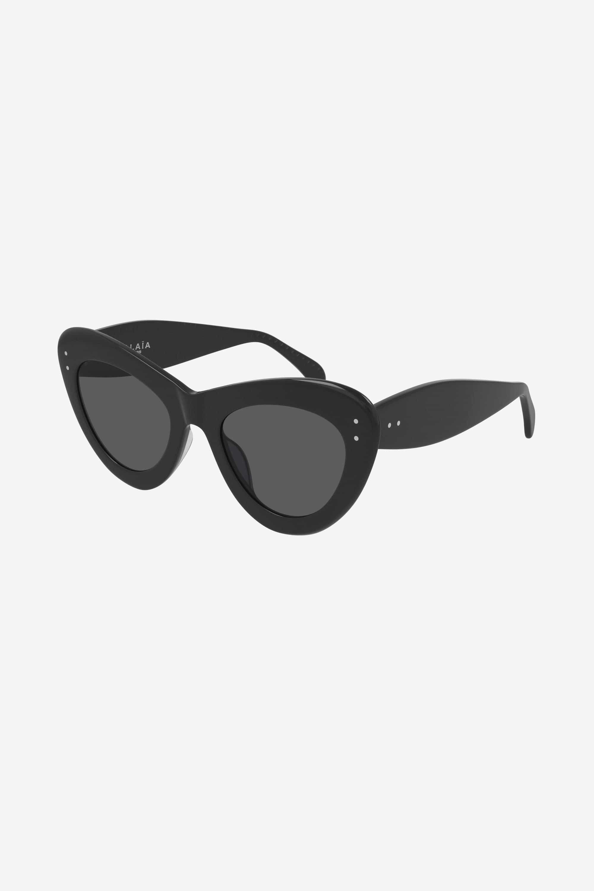 Alaia oversized cat-eye acetate sunglasses - Eyewear Club