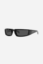 Load image into Gallery viewer, Available October 22-Prada runway wrap around black sunglasses - Eyewear Club
