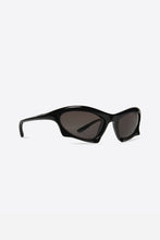 Load image into Gallery viewer, Balenciaga Bat rectangle sunglasses in black - Eyewear Club
