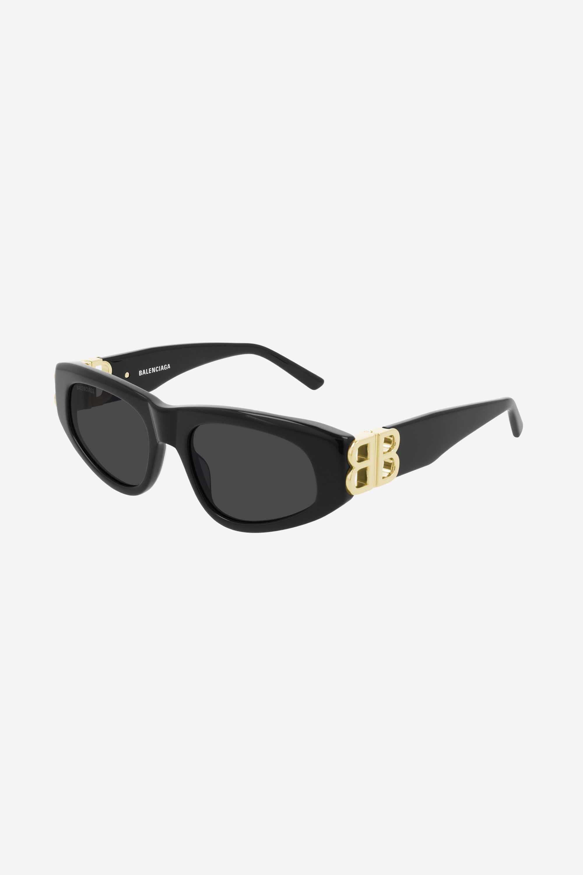 Balenciaga black cat-eye BB sunglasses - Eyewear Club