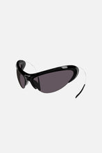 Load image into Gallery viewer, Balenciaga bold wrap black sunglasses - Eyewear Club
