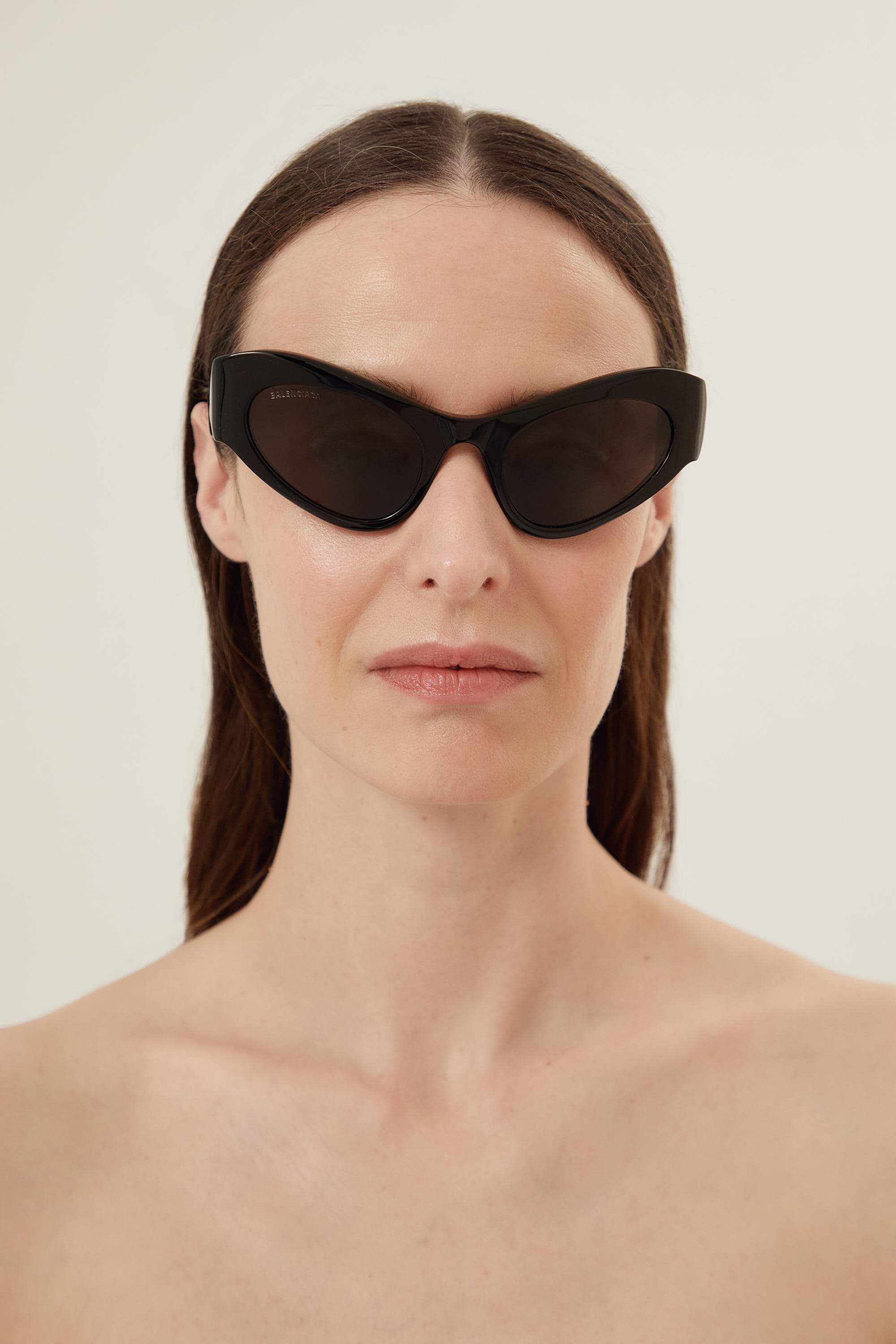 Balenciaga cat butterfly black sunglasses - Eyewear Club