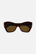 Load image into Gallery viewer, Balenciaga havana oversize cat-eye sunglasses with BB logo - Eyewear Club
