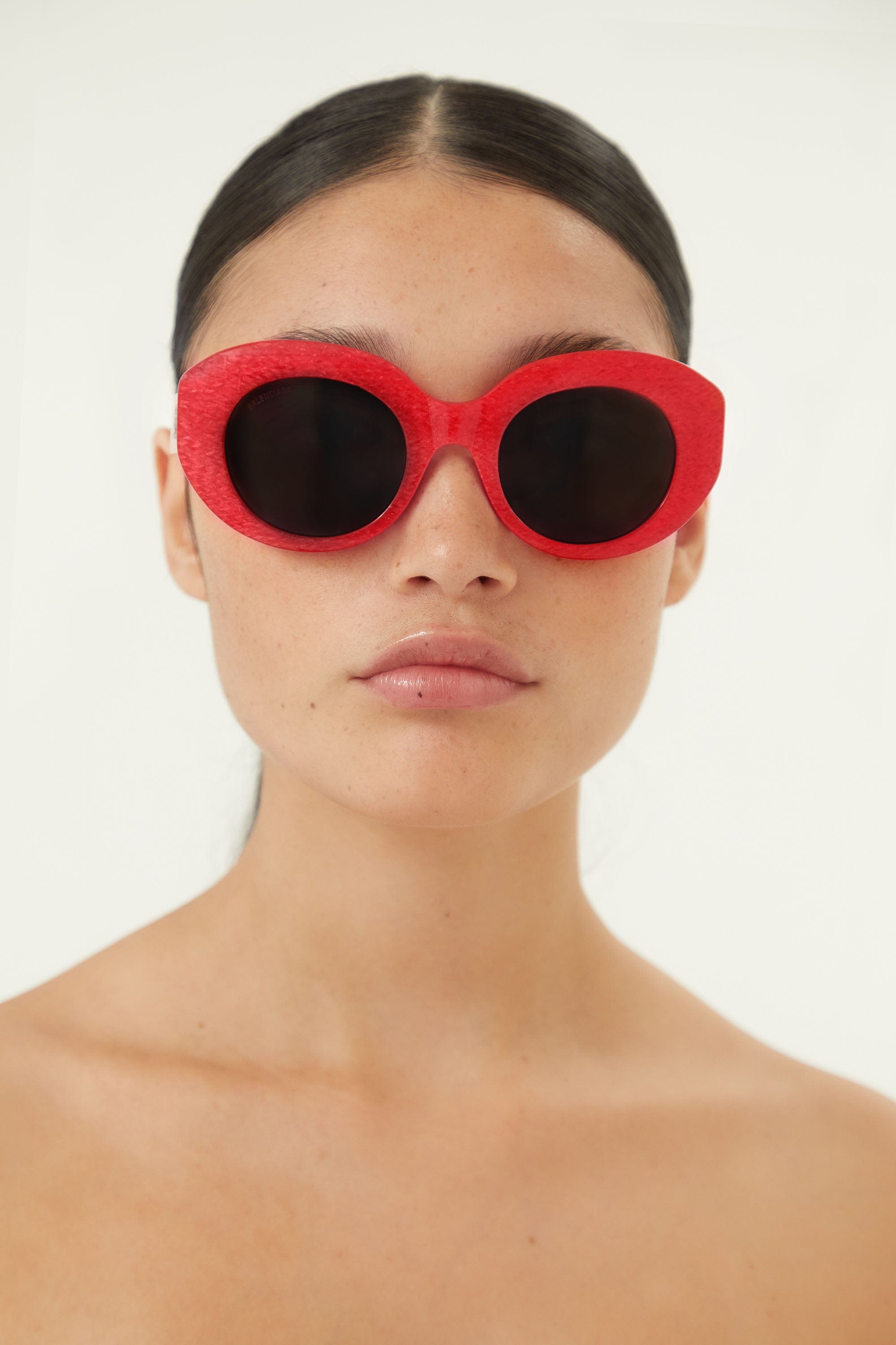 Balenciaga oval femenine sunglasses - Eyewear Club
