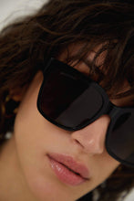 Load image into Gallery viewer, Balenciaga ultra slim black cat-eye sunglasses - Eyewear Club
