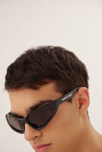 Load image into Gallery viewer, Balenciaga Xpander Black wrap around black sunglasses - Eyewear Club

