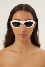 Load image into Gallery viewer, Bottega Veneta geometrical white sunglasses - Eyewear Club
