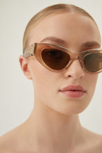 Load image into Gallery viewer, Bottega Veneta gold cat eye sunglasses - Eyewear Club
