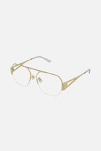 Load image into Gallery viewer, Bottega Veneta half rimless gold frame - Eyewear Club
