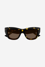 Load image into Gallery viewer, Bottega Veneta havana cat eye geometrical sunglasses - Eyewear Club
