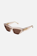 Load image into Gallery viewer, Bottega Veneta nude micro cat eye sunglasses - Eyewear Club
