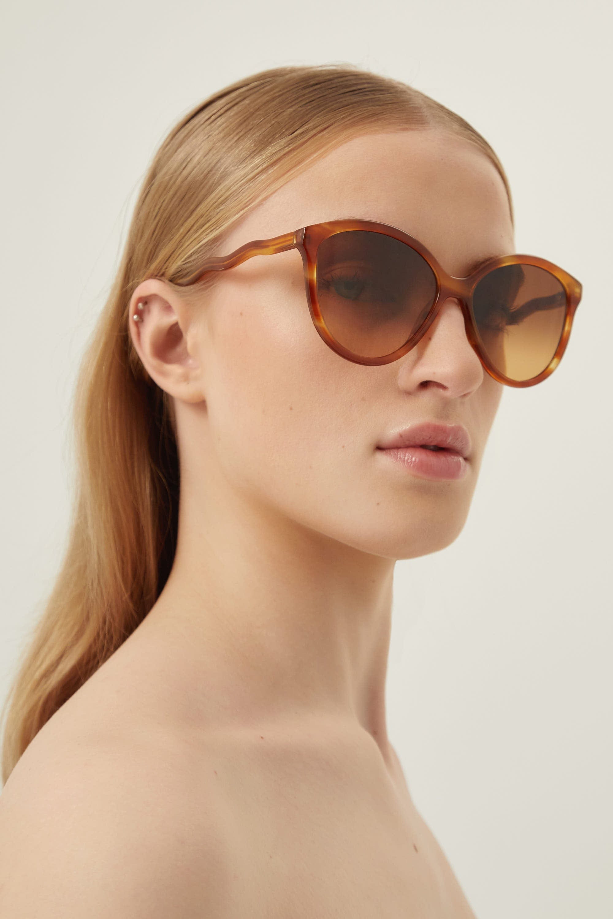 Chloé havana cat-eye sunglasses - Eyewear Club