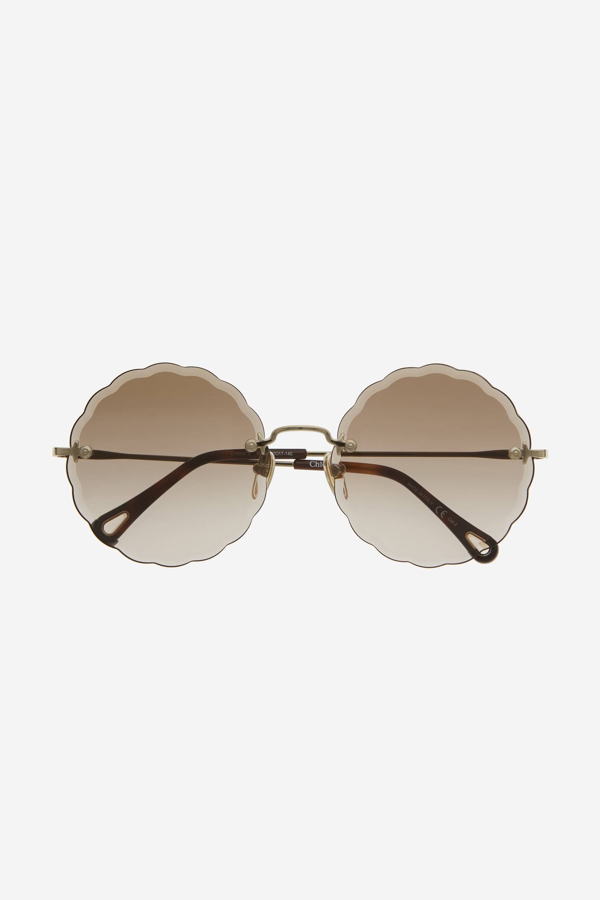 Chloe rosie brown femenine sunglasses - Eyewear Club