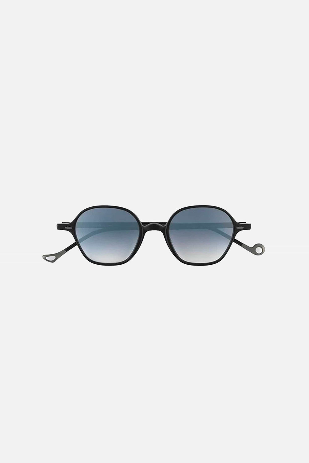 Eyepetizer acetate round Visconti black sunglasses - Eyewear Club