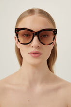 Load image into Gallery viewer, Gucci cat-eye style havana sunglasses - Eyewear Club
