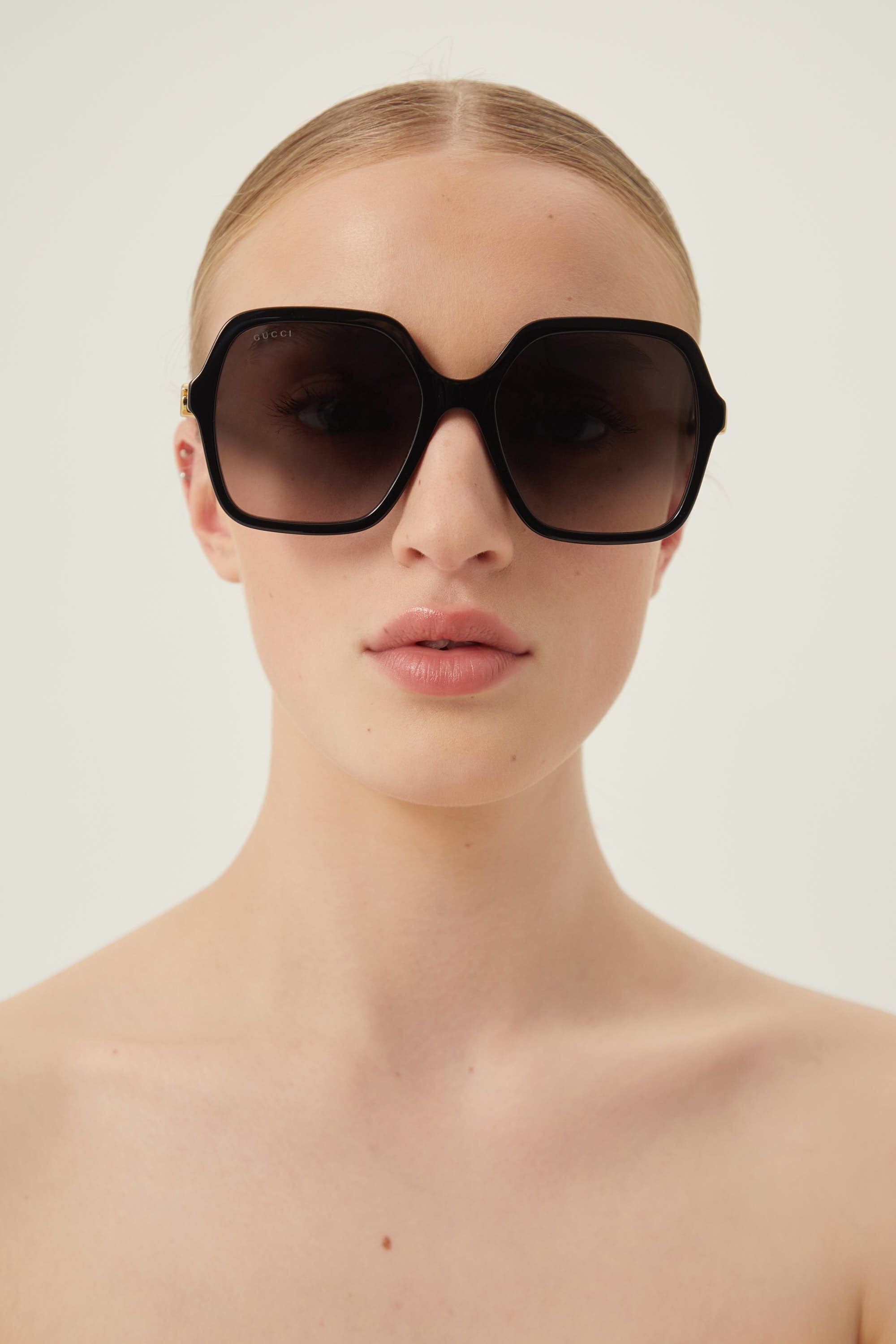 Gucci havana square sunglasses - Eyewear Club