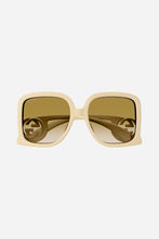 Load image into Gallery viewer, Gucci ivory butterfly shape sunglasses - Eyewear Club
